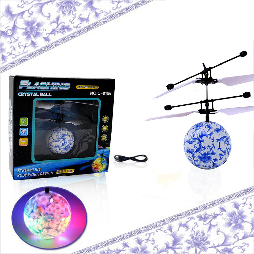 RC Flying Ball Drone Helicopter Ball Built-in Shinning LED